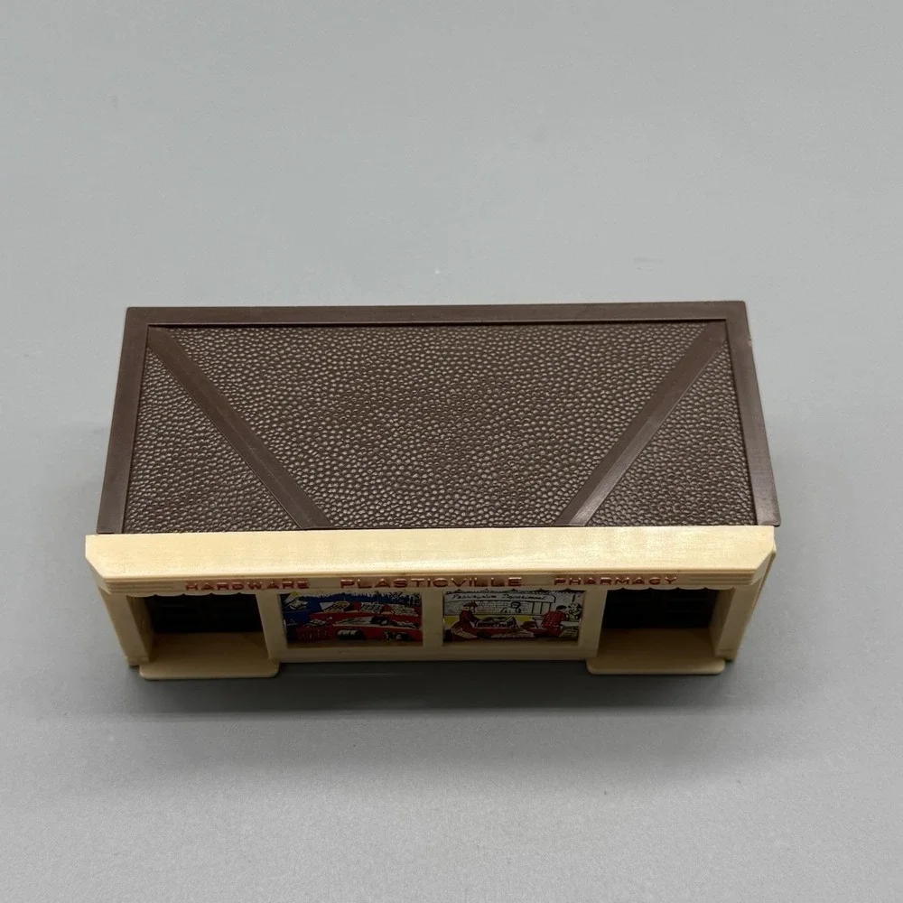 Vintage Plasticville HO Scale Hardware & Pharmacy